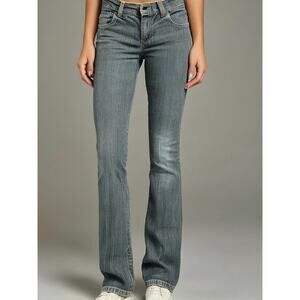 Shaun White Skinny Jambe Moulante Denim Jeans Womens 12 Blue Adjustable Waist